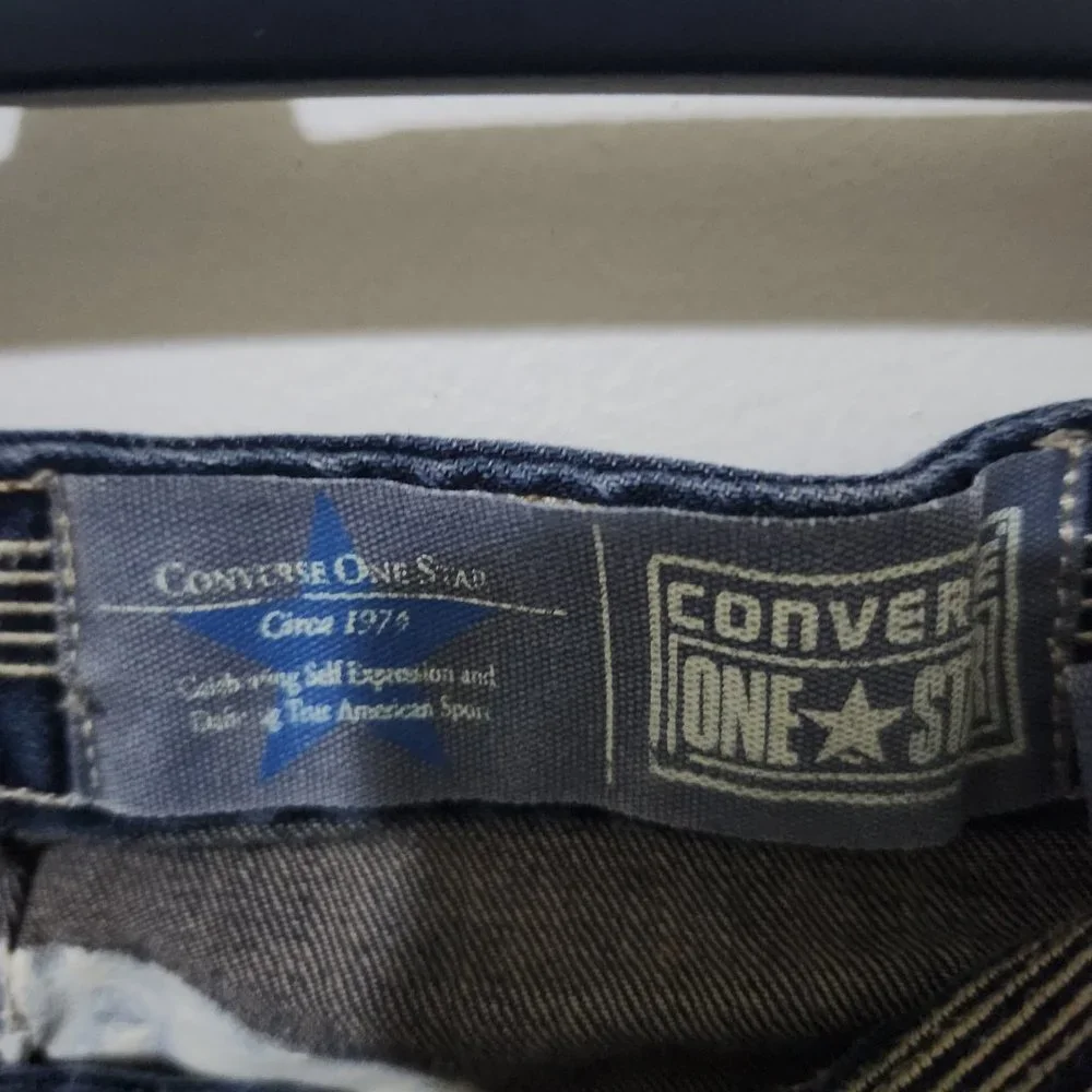 Converse Denim Skirt Dark Wash Size 4 - Picture 5 of 6